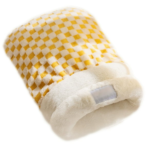 Indoor Cat Sleeping Bag Pet Sack Washable Cozy Bed Mat Self Warming Burrow Tunnel for Feline Comfort