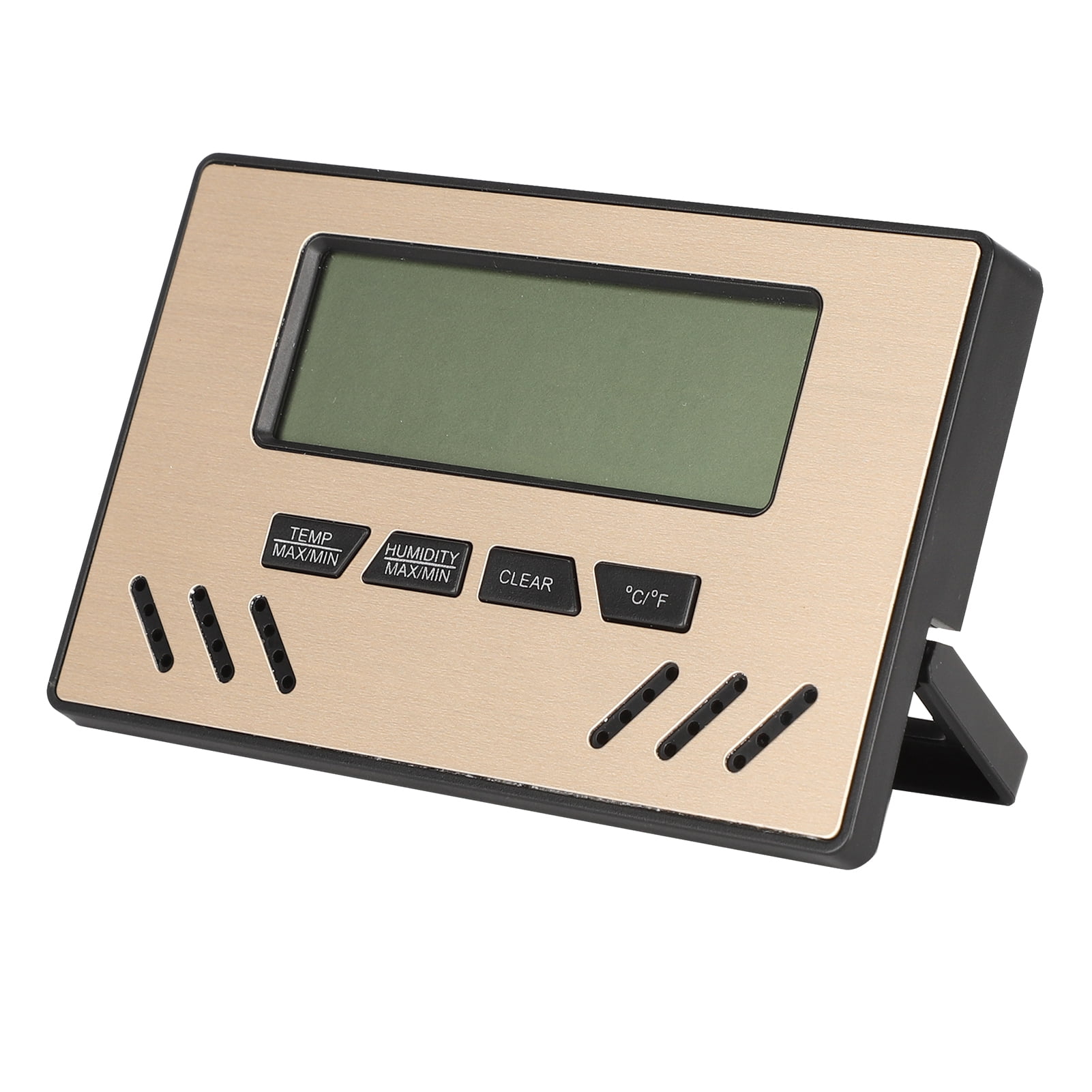 Indoor Cigar Hygrometer Thermometer DualDisplay Humidity Temperature