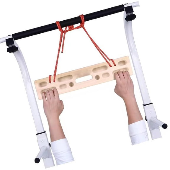 Indoor Climbing Hangboards Durability Boxwood Hangboards Portables Hangboards for Indoor Outdoor Use