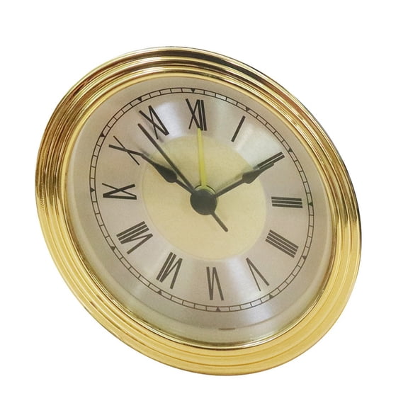 Indoor Clock Movement Snooze Clock Insert 3Inch with Arabic or Roman Numbers
