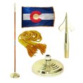 thumbnail image 1 of Indoor Colorado State Flag Kit - 7ft Pole - Army Spear, 1 of 3