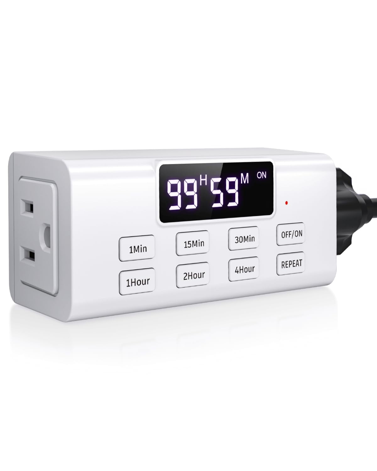 Electrical Ub Timer Indoor Countdown Timer Outlet, Auto Shut Off Timers with Large Screen ...