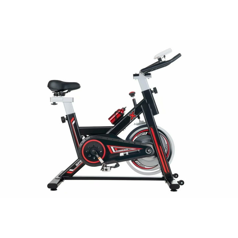 Indoor Cycling Bike Belt Drive Stationary Bike Exercise Bike Heavy Duty Flywheel Bicycles for Home Cardio Workout