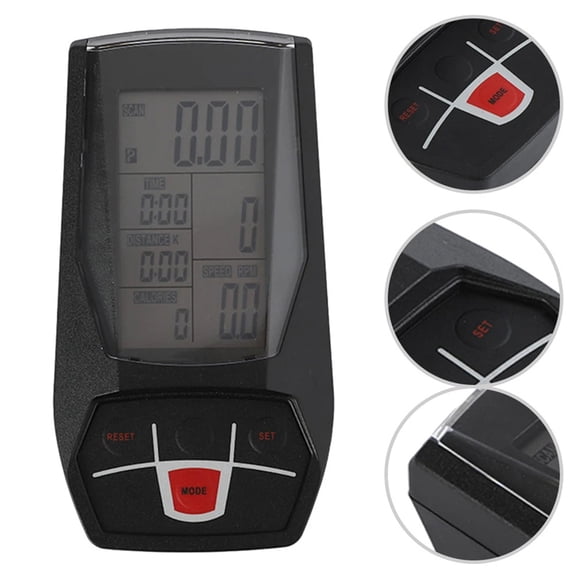 Indoor Cycling Bike & Exercise Monitor Speedometer Stationary Computer Gym Accessories