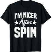 Indoor Cycling Instructor Stationary Bike Nicer After Spin T-Shirt