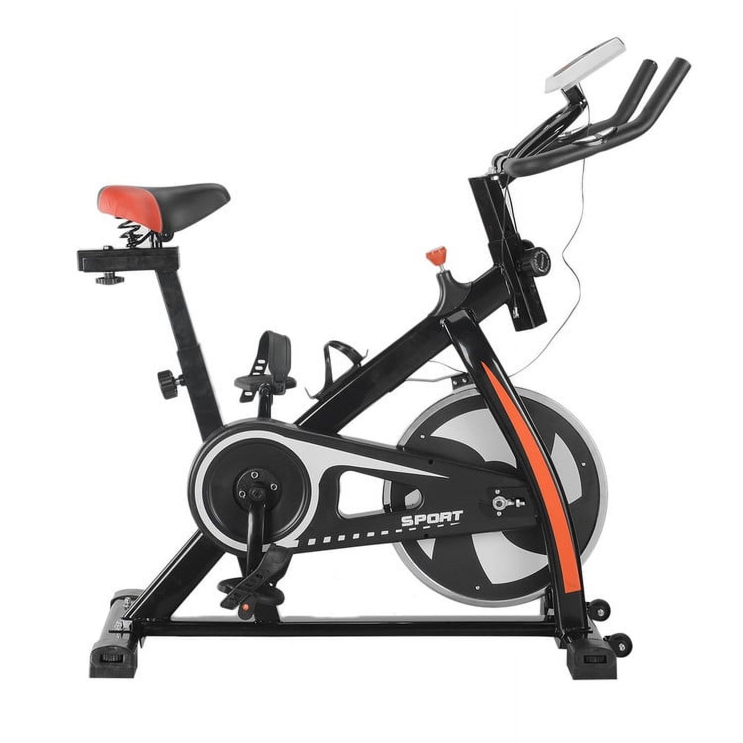 Indoor Cycling Trainer Exercise Bike Cycling Twisting Mini Exercise Bike Equipment (Black) - image 1 of 4