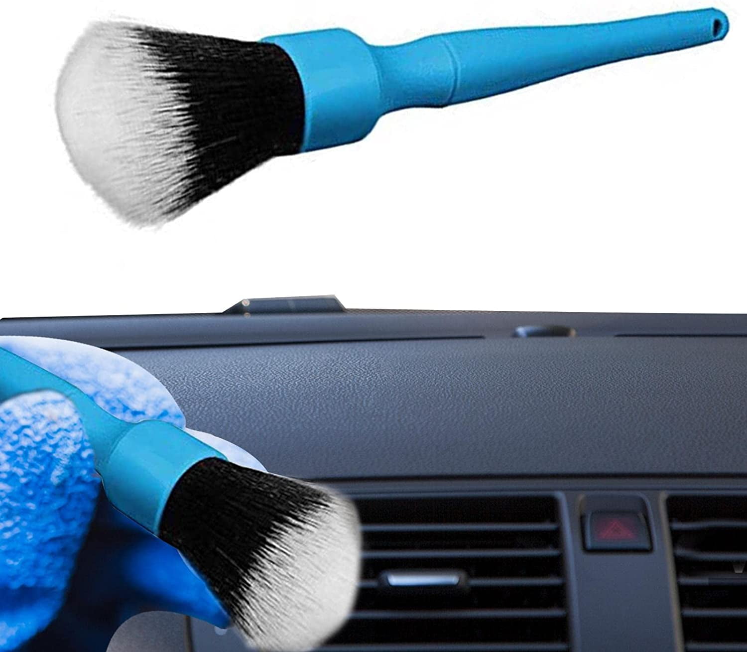 Indoor Detailing Brush MultiPurpose Car Interior Cleaning Brush