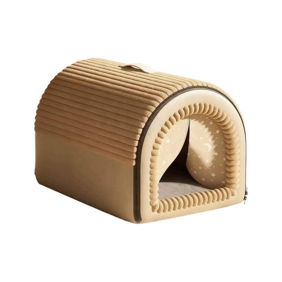Cover 2 Indoor Dog House,2-in-1 Portable Foldable House Bed with Cover Pet Tent ...