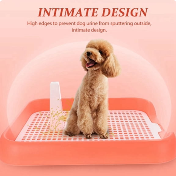 Indoor Dog Potty Tray Mesh Dog Training Toilet Potty Tray Puppy Toilet Anti-Slide Dog Toilets Anti Mesh Training A