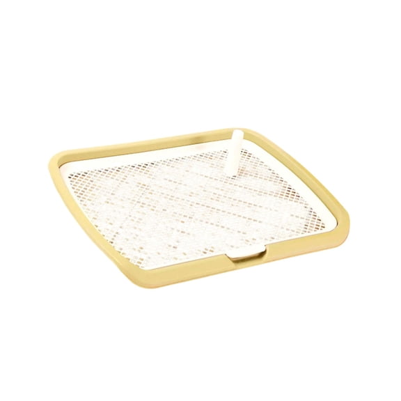 Indoor Dog Urinal With Standing Post For Male Dogs Blends Into Home Environment Potty Tray