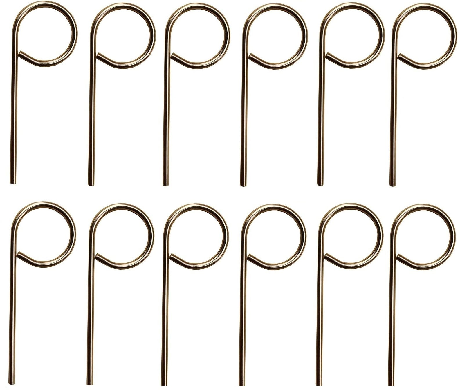 Indoor Door Key Emergency Keys for Interior Door Locksets, Key Pin for Schlag Interior Privacy Door Lock Compatible for Bedroom, Bathroom 12 Pack (Round pin)