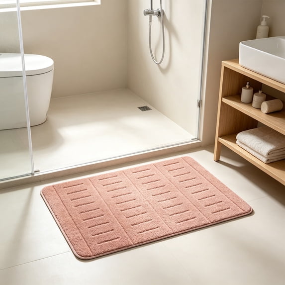 Indoor Door Mat 16"x24", Low-Profile Thin Welcome Front Door Mat Indoor Entrance, Non Slip Rubber Backing Inside Doormat Washable Entryway Dirt Resistant & Absorbent Entry Mat