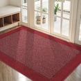thumbnail image 1 of Indoor Door Mat 32 X 48 Dirt Trapper Door Mats NonSlip Entryway Rugs Washable Resist Dirt Absorbent Welcome Mat Low Profile Floor Mats For Front Back Door And Entryway Red, 1 of 7