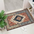 Indoor Door Mat Retro Floor Mat Non Slip Front Rug Soft Quick Absorbent