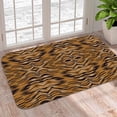 thumbnail image 1 of Indoor Door Mat,Tiger Pattern Animal Skin Soft Non-Slip Absorbent Kitchen Rug,Watercolor Brown Gradient Tiger Fur Floor Mat Entrance Rugs for Bedroom Living Room 18x30In, 1 of 6