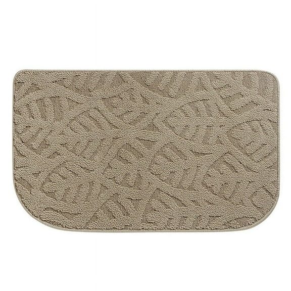 Indoor Doormat,Absorbent Front Back Door Mat Floor Mats For Home Entrance Rug,Low-Profile Inside Floor Door Mat ( Beige 20*31" )