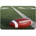 thumbnail image 1 of Indoor Doormat,Front Back Door Mats with Non Slip Backing,3D Rugby Football Printing Welcome Entrance Floor Mat for Outdoor Entry Way, Bathroom Kitchen Rugs 18x30 Inch, 1 of 4