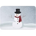 thumbnail image 1 of Indoor Doormat,Front Back Door Mats with Non Slip Backing,Christmas Snowman Snowflake Design Welcome Entrance Floor Mat for Outdoor Entry Way, Bathroom Kitchen Rugs 16x24 Inch, 1 of 4
