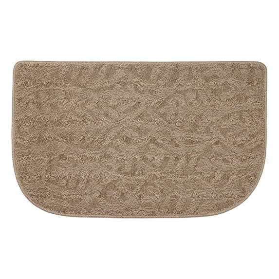 Indoor Doormat Front Door Mat, Keeps Your Floors Clean, Half Round Entrance Mat for Outdoors Toilet Patio Kitchen Bedroom