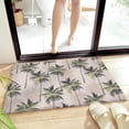 thumbnail image 1 of Indoor Doormat Ocean Tropical Green Coconut Tree,Non Slip Soft Bath Mat Summer Ocean Palm Trees,Washable Entrance Rug for Kitchen Bathroom Bedroom Living Room 20 x32, 1 of 5