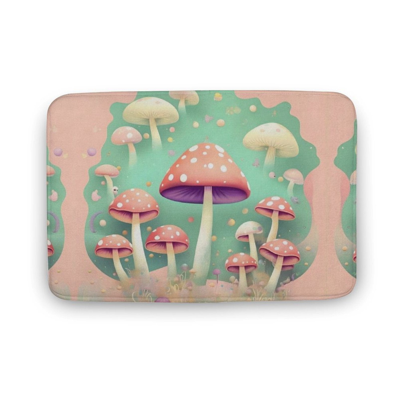 Indoor Doormat Rug Dream Mushroom Soft NonSlip Floor Mat Front Door