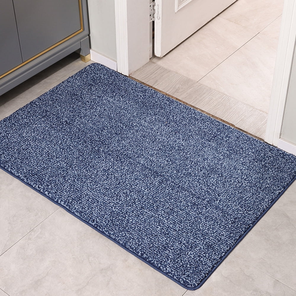 Indoor Doormat Super Absorbs Mud Mat, Machine Washable NonSlip Rubber