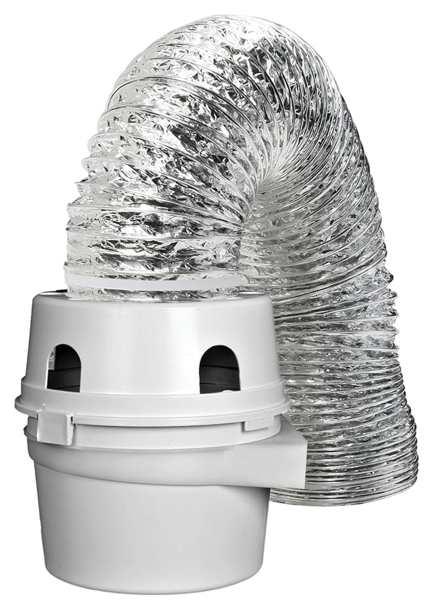Indoor Dryer Vent Kit TDIDVKZW 4"x5' Duct Laundry Appliance Exhaust Air Circulation