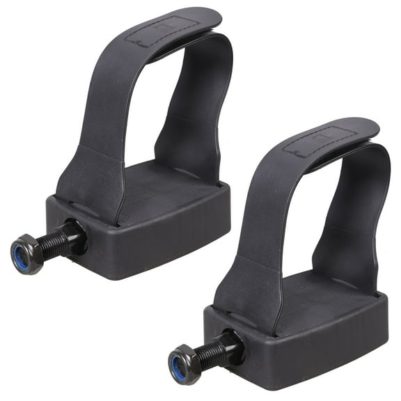 Indoor Exercise Bike Pedals 9/16inch 1/2inch Shafts Thread Double Side Footrest Recumbent Bicycles Part Easy to Install