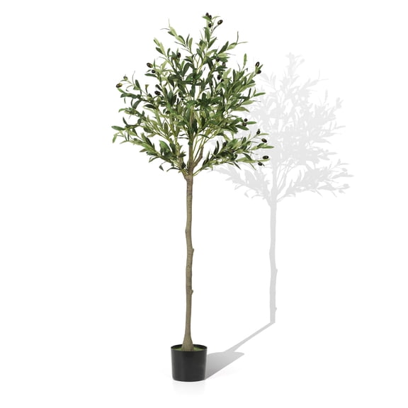 Indoor Faux Artificial Olive Tree, 5ft