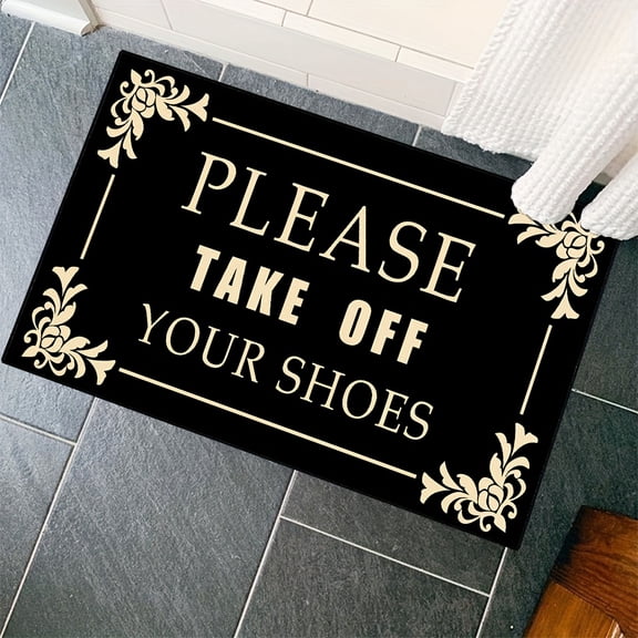 Indoor Floor Mats for Home Decor: Non-Slip Entrance Carpets to Remove Your Shoes