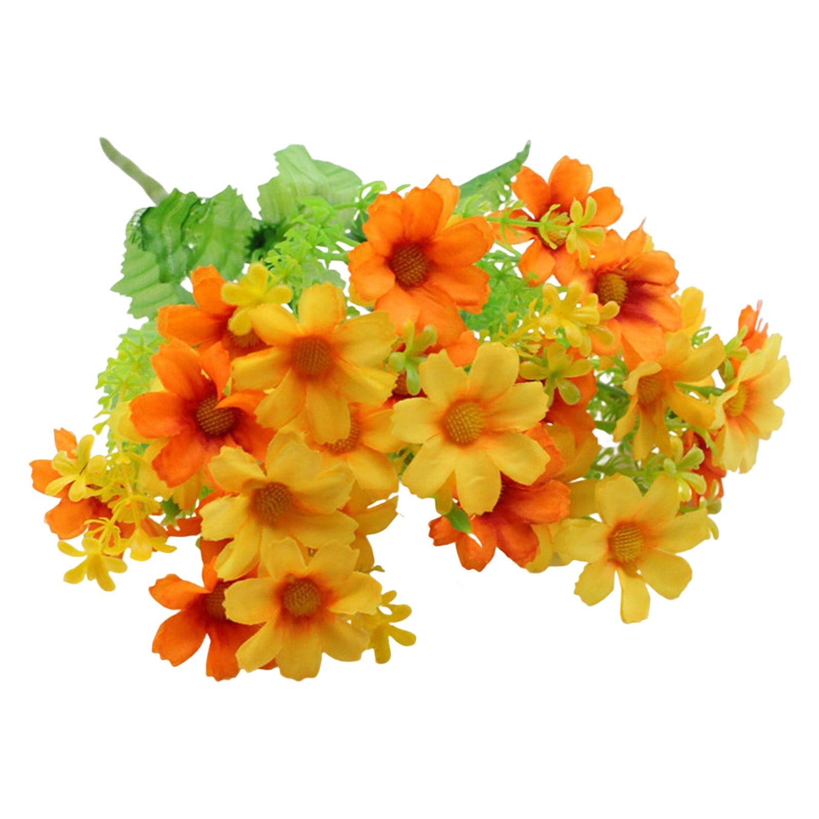 Indoor Flower Artificial 1Pcs Daisy Wildflowers Decor Outside Garden