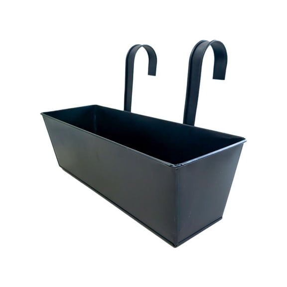 Indoor Flower Pots for Balcony Decorative Planter Box for Flowers Household Railing and Deck Plant Holder