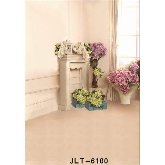 Indoor Flowers Foto Backgrounds for Photo Studio Computer Printed Vinyl Photography Backdrops Photocall for Weddings Children