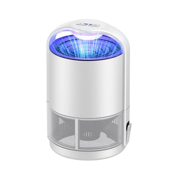 Indoor Fly Trap, Fruit Fly Catcher, Bug Zapper Light - White, Electric Insect Killer for Home Kitchen, Non-Toxic Pest Control