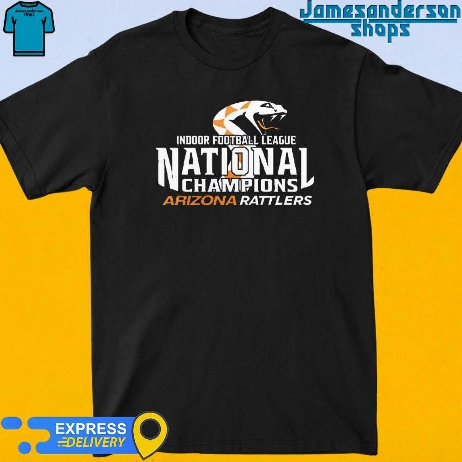 Indoor Football League National Champions 2024 Arizona Rattlers Shirt