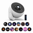 thumbnail image 1 of Indoor Galaxy Projector HD Starlight Lamp with Bluetooth Speaker 13 Film Reels 360° Ro y5754, 1 of 6