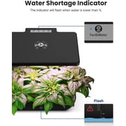 Indoor Garden Hydroponics Growing System 12Pods WiFi Smart Garden Plant Germination Kit with LED Grow Light