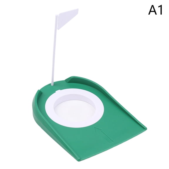 Indoor Golf Putting Trainer With Hole Flag Putter Green Practice Aid Home Yard Outdoor Training Aid Adjustable Hole