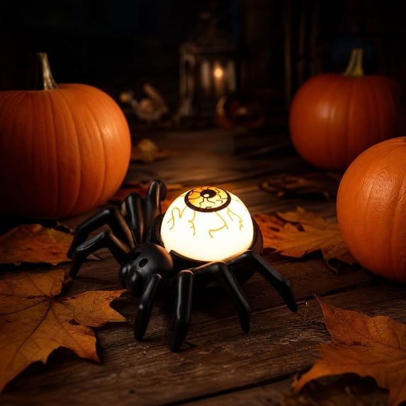 Indoor Halloween Decoration Light LED Back Candle Light Ghost Desktop Decoration Light