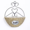 thumbnail image 1 of Indoor Hanging Wicker Wall Baskets, Flower Pot and Hanging Basket for Courtyard Decoration and Home Storage, 1 of 7
