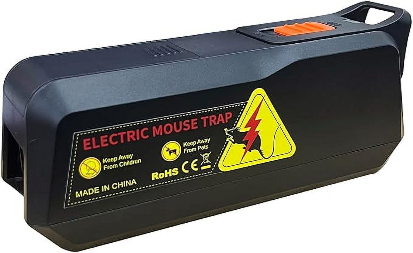 Indoor High-Voltage Shock Mouse Electric Trap with Power Adapter ...