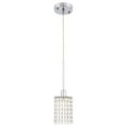 thumbnail image 1 of Indoor Home Decorative Midcentury Modern Taylor 1 Light Chrome Pendant, 1 of 4