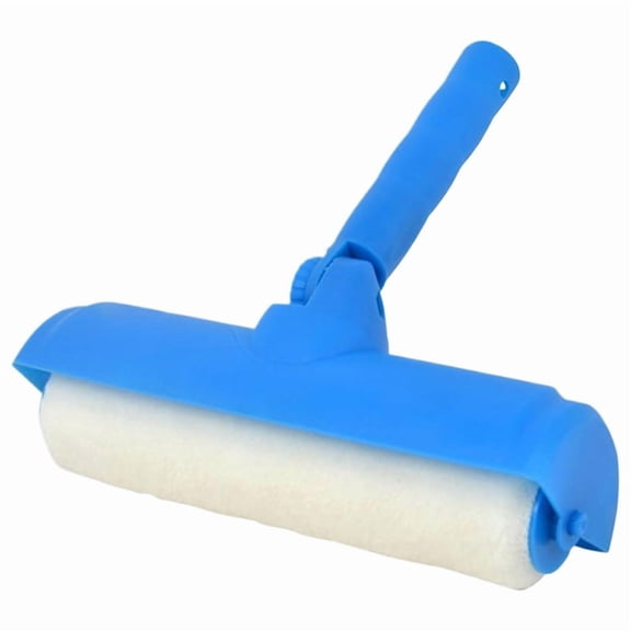 Indoor Home Renovation Ceiling Paint Roller 10-Inch with Adjustable Shield No-Splatter Painting Tool