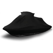 Indoor Jet Ski Cover for SEA DOO GTI 1997-2000 - Black Satin - Ultra Soft & Stretchy - Protects from Dust & Dings Inside! Includes Storage Bag - Indoor ONLY