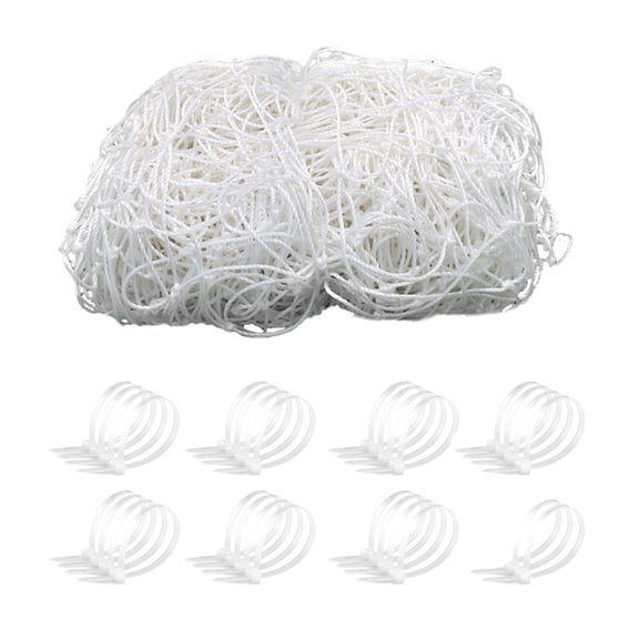 Indoor Kids Sports Outdoor Game Soccer Goal Net Football Netting Light Weight Football Goal Folding Post Net Soccer Net
