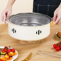 Indoor Korean BBQ Grill | Nonstick Stovetop Grill Pan with Drip Tray | 12x4.33 Inch Smokeless Grill for Cooking | Dishwasher Safe & Easy Clean