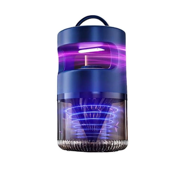 Indoor LED В а for Home & Bedroom, Bionic UV Light Physical МТ, Built-In Night Light, Whisper Quiet, Hanging Standing for Home Bedroom Office Camping (Black)