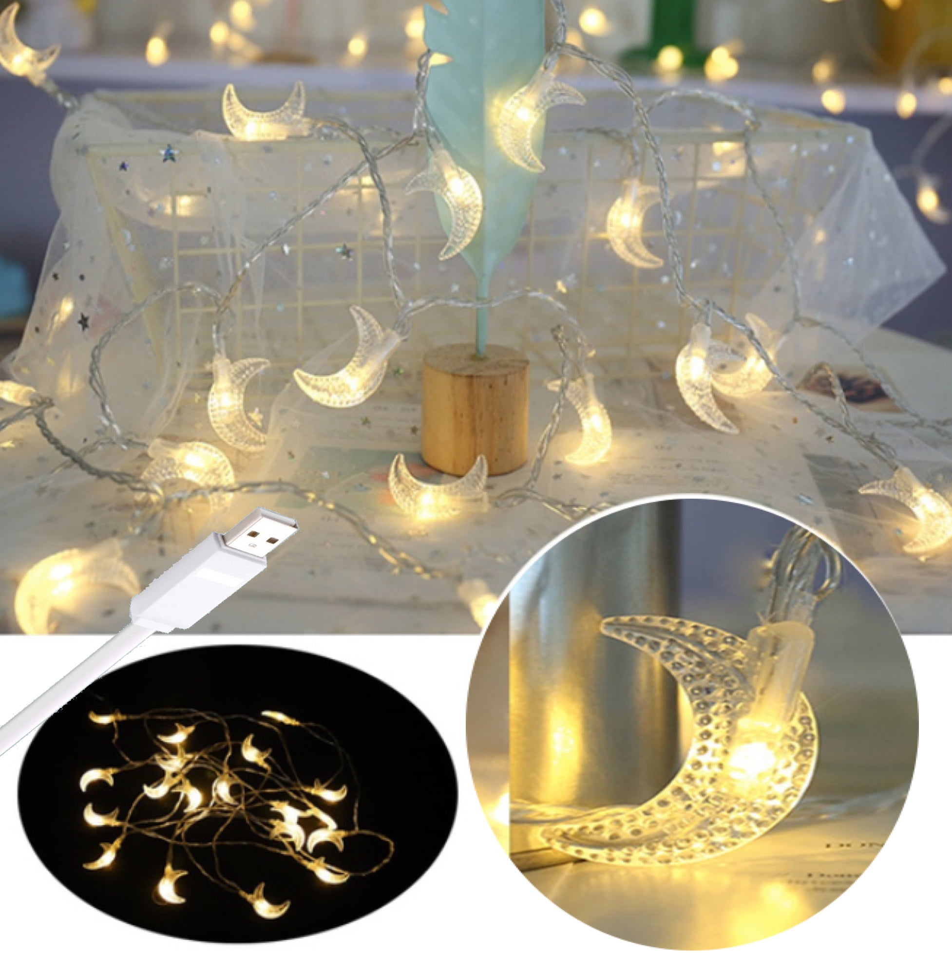 Indoor LED String Lights Room or Office Decoration Holiday Festival