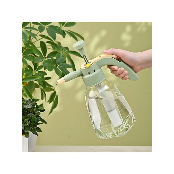 Indoor Large Pressure Watering Can 1.5L Large Capacity Clear Water Bottle For Indoor & Outdoor Plant Flower