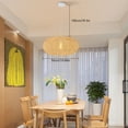thumbnail image 1 of Indoor Light Fixtures Ceiling Mount Classic Pendant Light Rattan Pendant Light, 1 of 18
